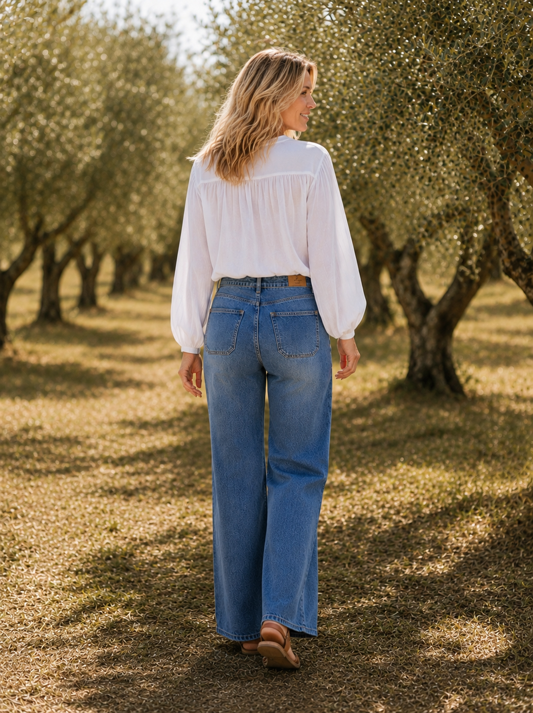Birch Jean, Mid-Blue Denim