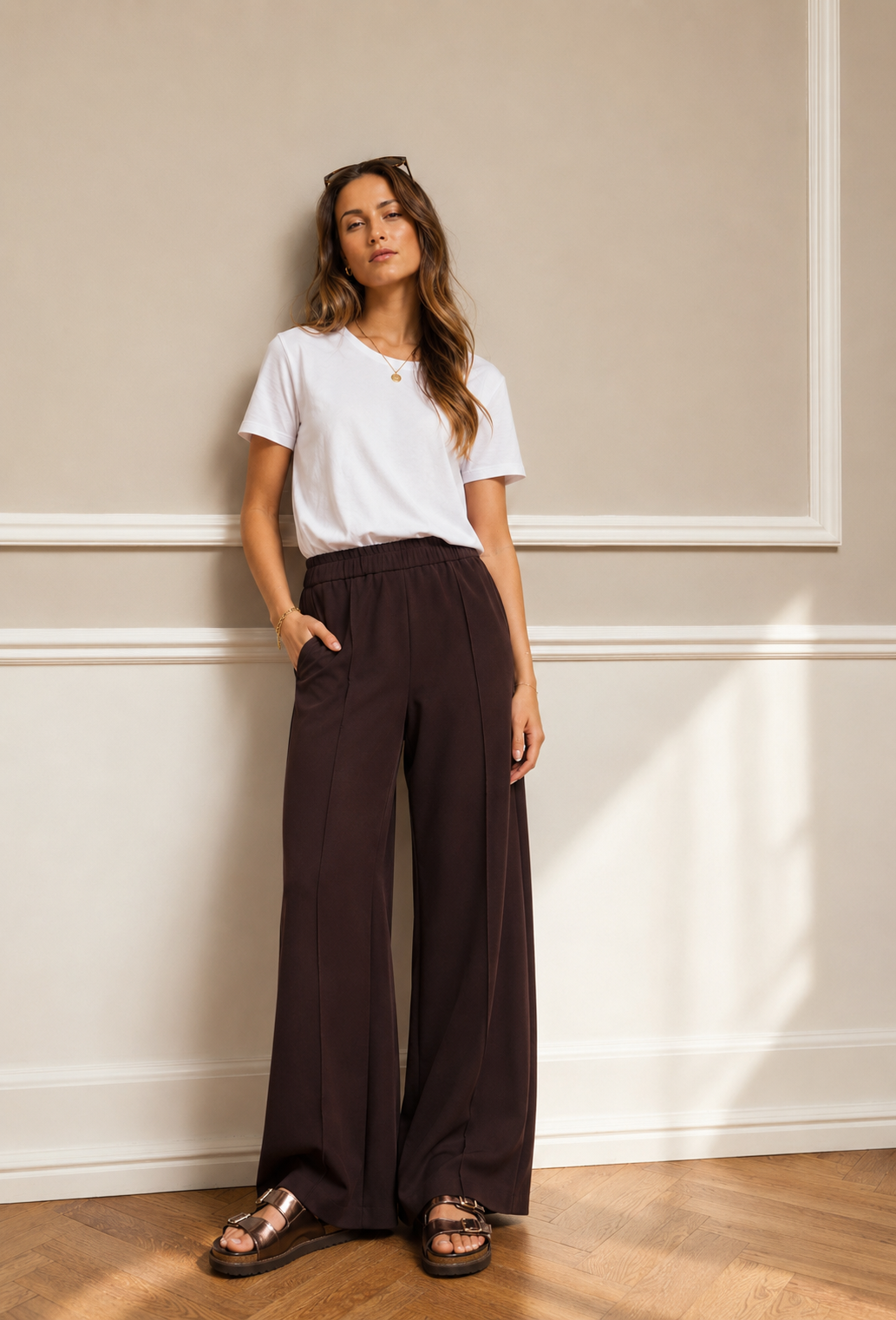Abigail Trouser, Fudge Melange