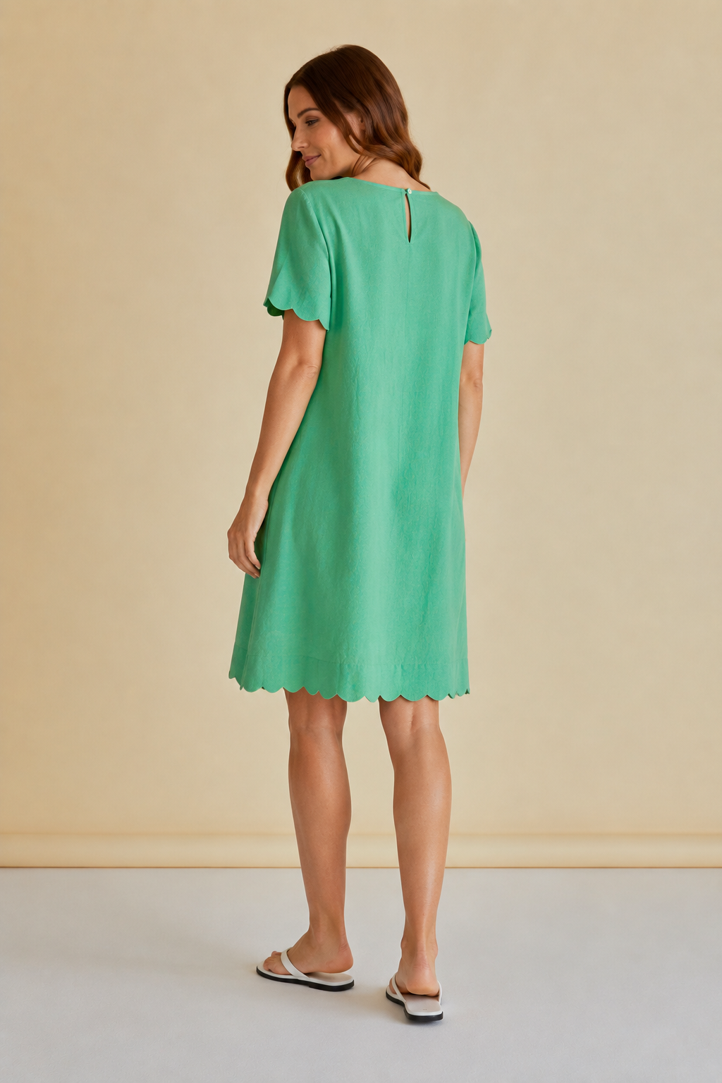 Dawn Shift Dress, Green