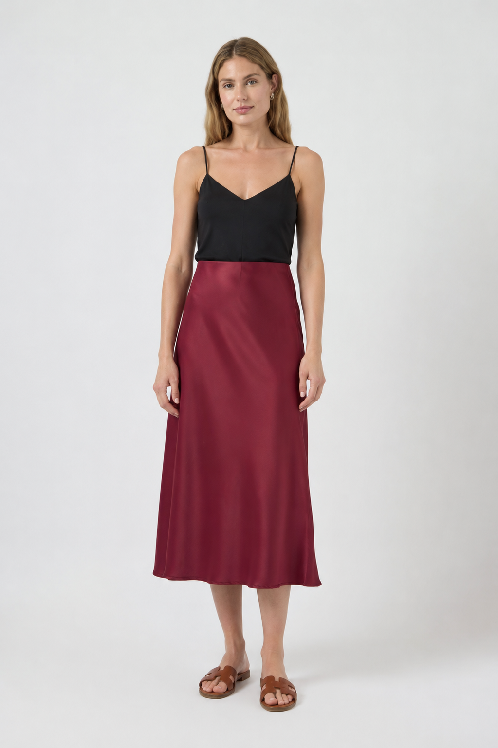 Pella Skirt, Tibetan Red