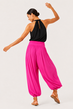 Tia Harem Pant, Fuchsia Pink