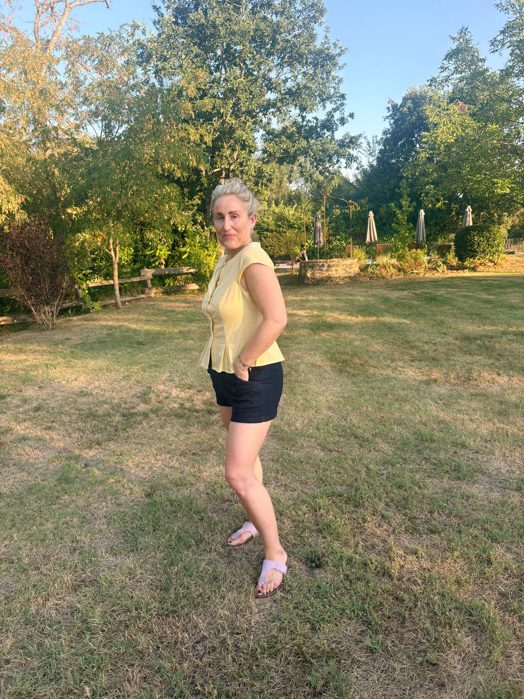 Gretchen Top, Sunshine Yellow