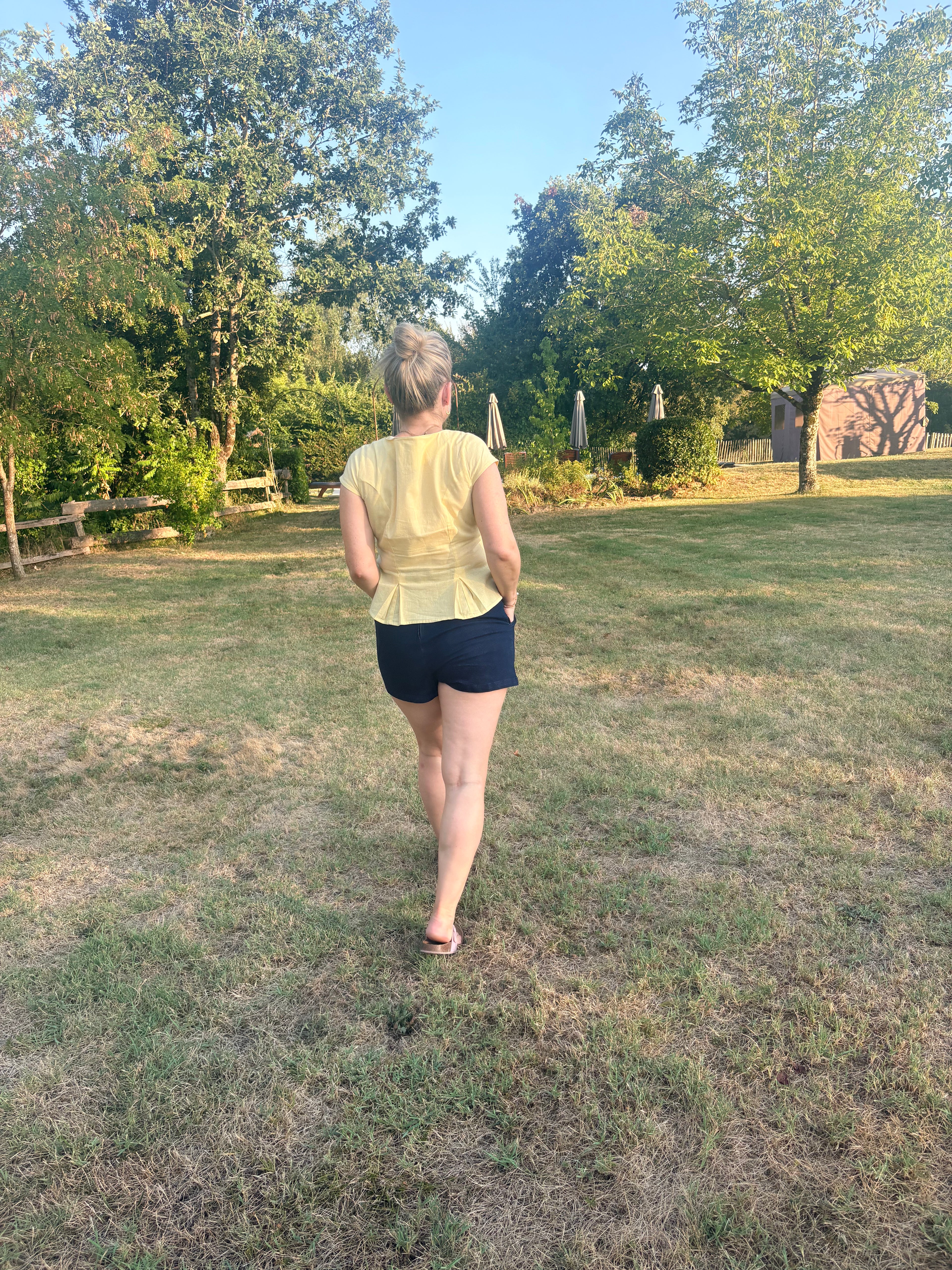 Gretchen Top, Sunshine Yellow