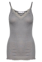 Maya Top, Mist Grey Melange