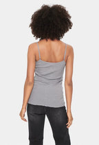 Maya Top, Mist Grey Melange