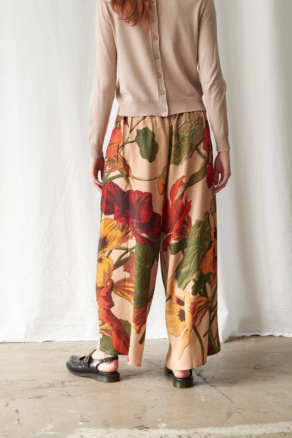 Nasturtium Fawn Palazzo Pants - styled