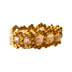 Ring Princess, Champagne Quartz