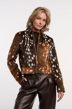 Touka Deer Print Jacket