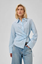Bella Belt Shirt, Angel Falls Stripe