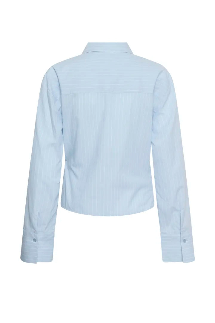Bella Belt Shirt, Angel Falls Stripe