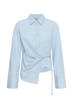 Bella Belt Shirt, Angel Falls Stripe