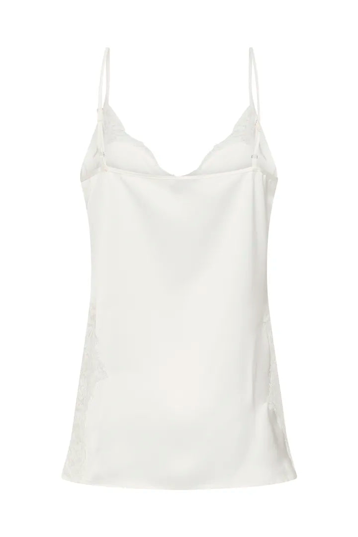 Brenda Lace Long Top, Snow White