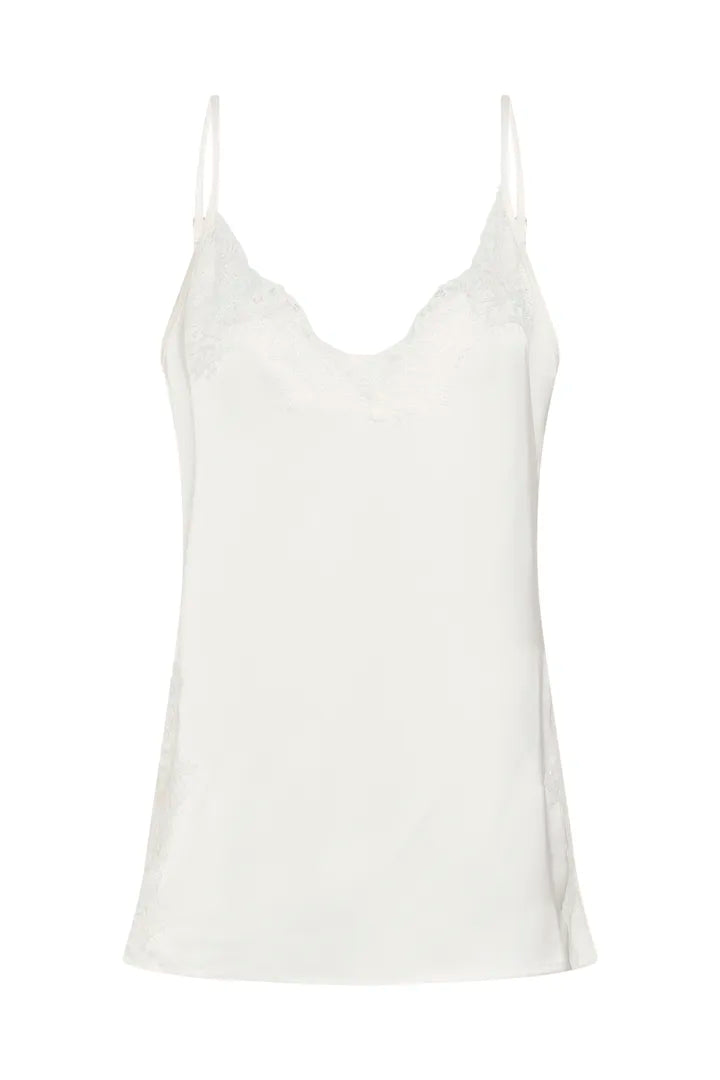 Brenda Lace Long Top, Snow White