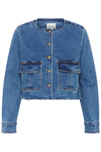 Dango Casual Jacket, Medium Blue Wash