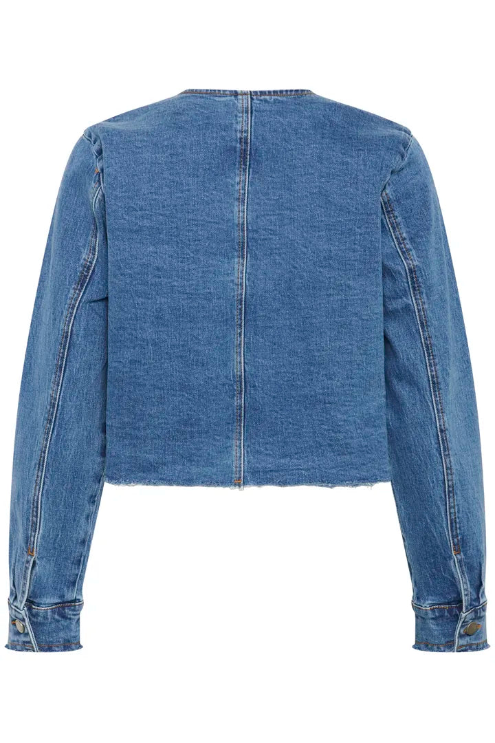 Dango Casual Jacket, Medium Blue Wash