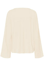 Dias Blouse, Almond Milk Melange