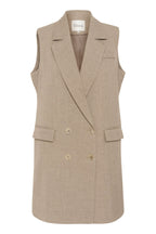 Dion Waistcoat, Sepia Tint Melange