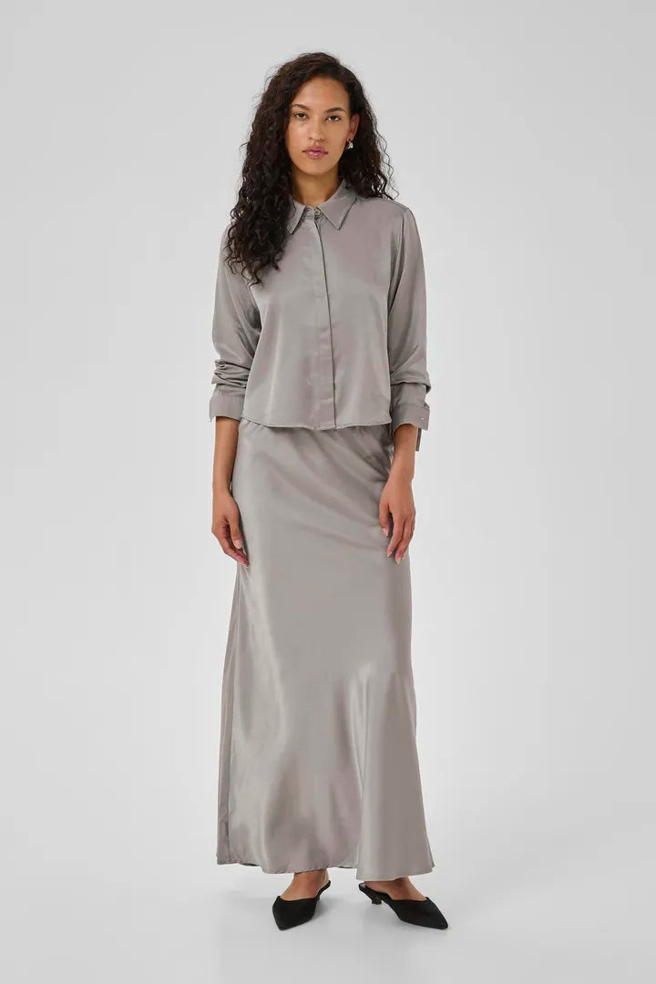 Estelle Long Skirt, Moon Mist