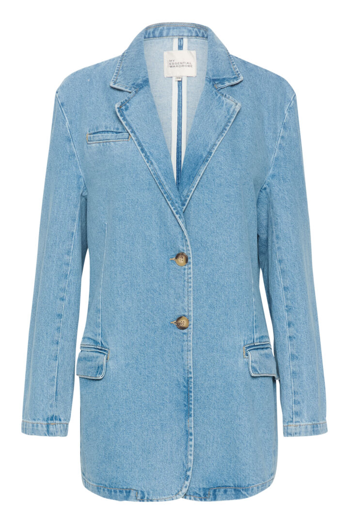 Jayda Blazer, Medium Blue Wash