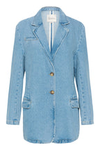Jayda Blazer, Medium Blue Wash