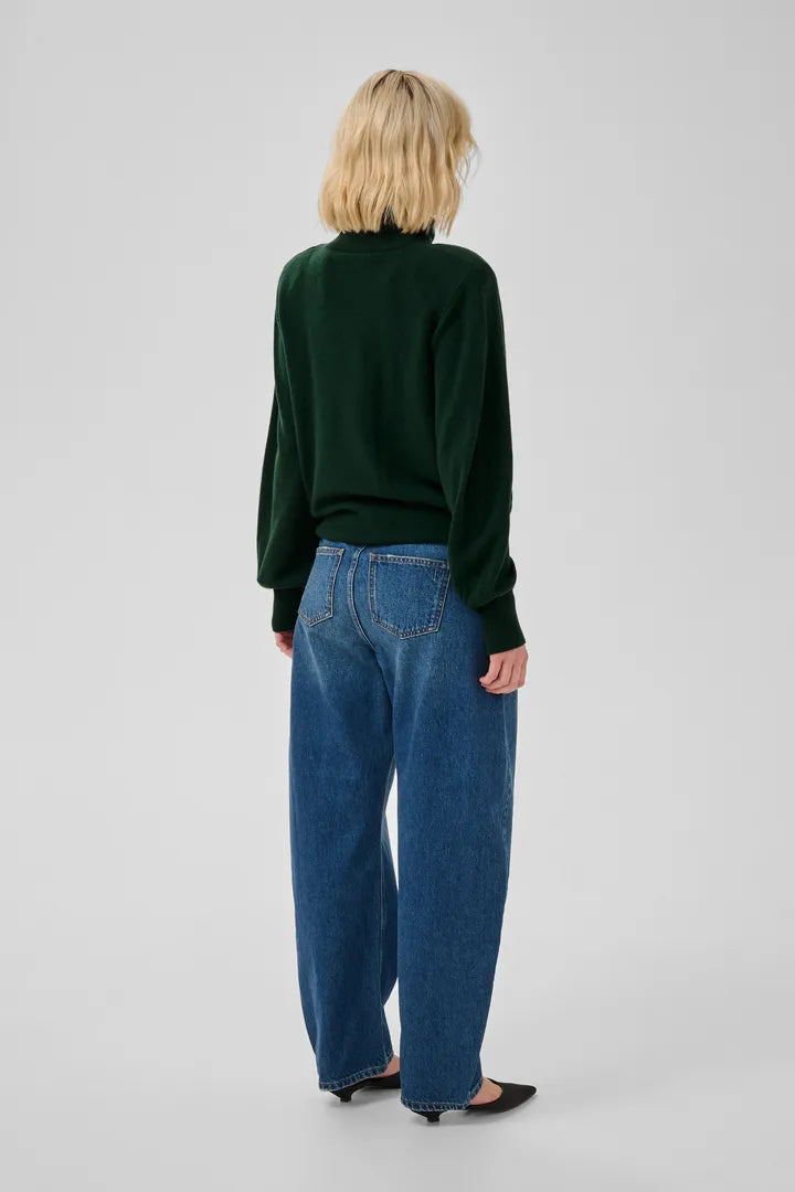 Jola Rollneck Pullover, Douglas Green