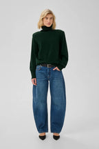 Jola Rollneck Pullover, Douglas Green