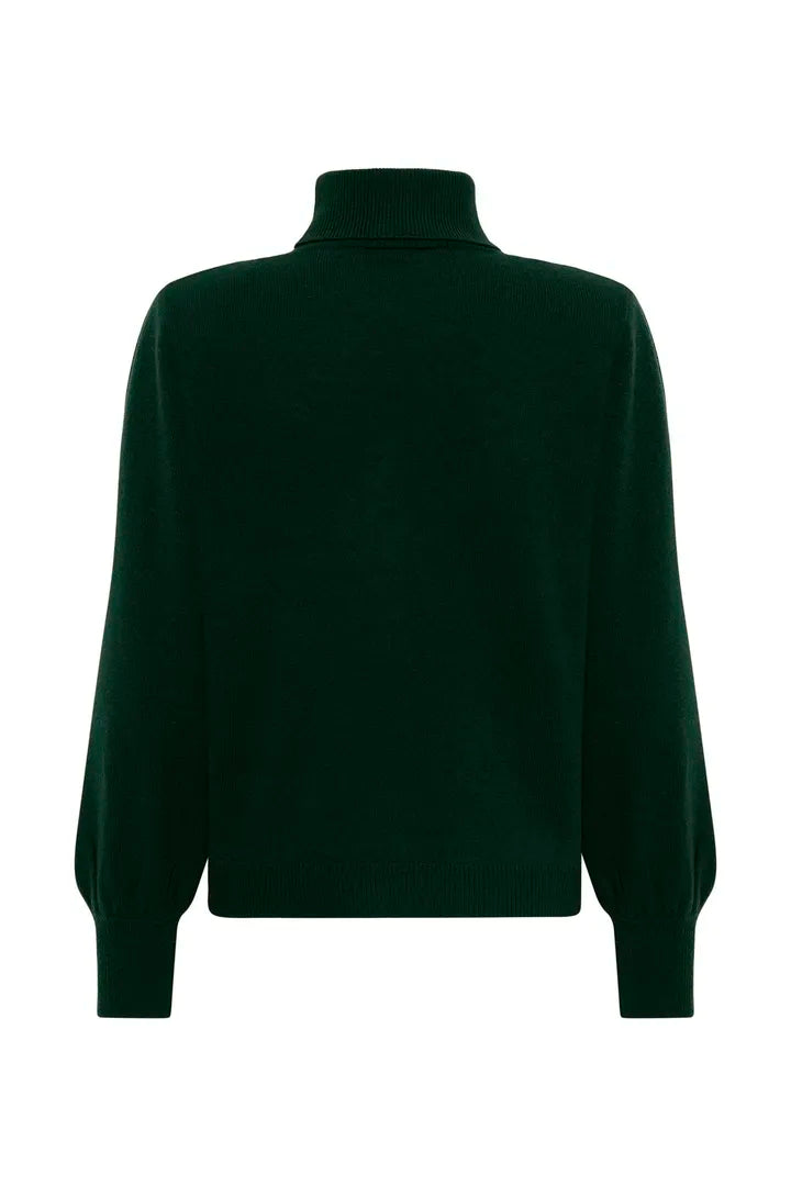 Jola Rollneck Pullover, Douglas Green