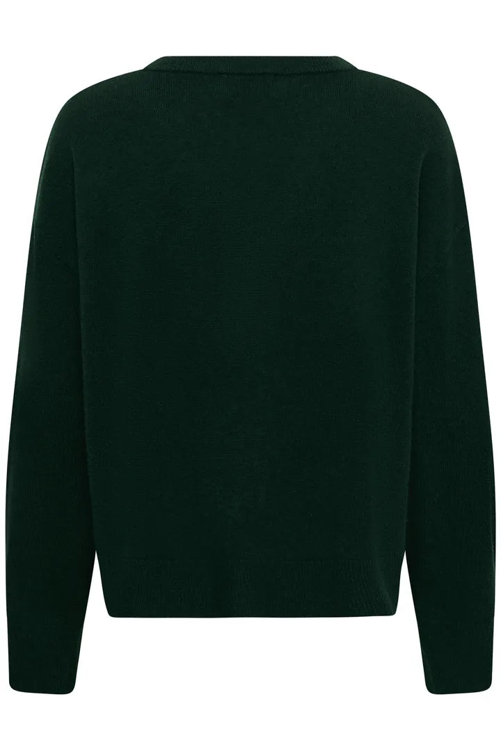 Jola V-Neck Knit Pullover, Douglas Green