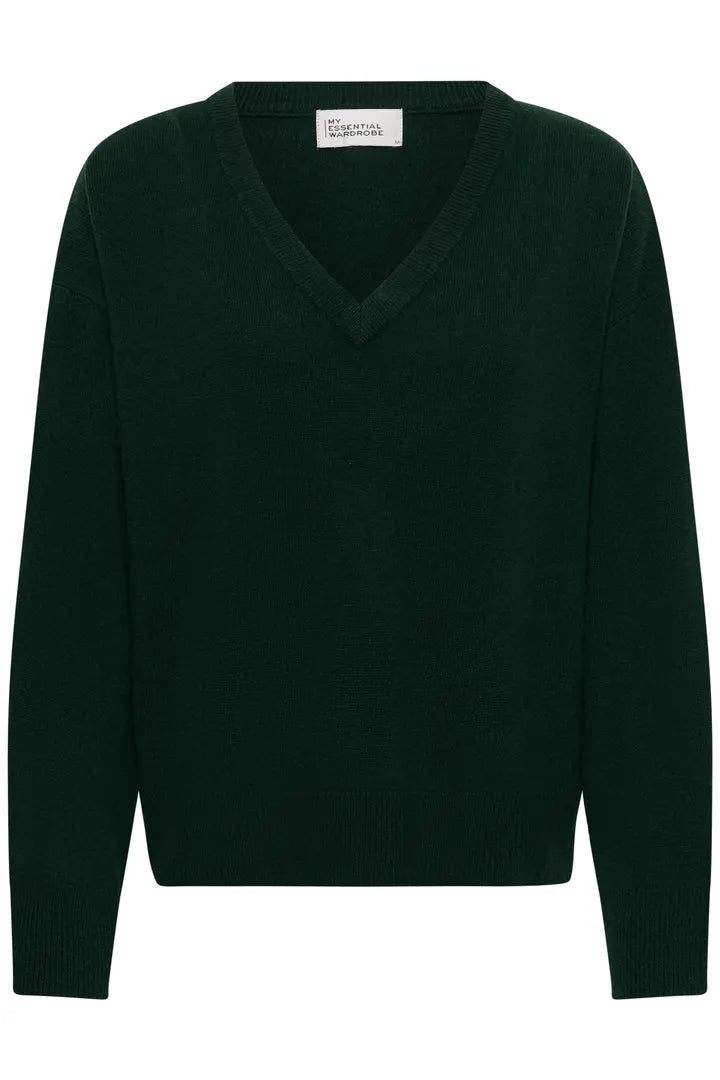 Jola V-Neck Knit Pullover, Douglas Green
