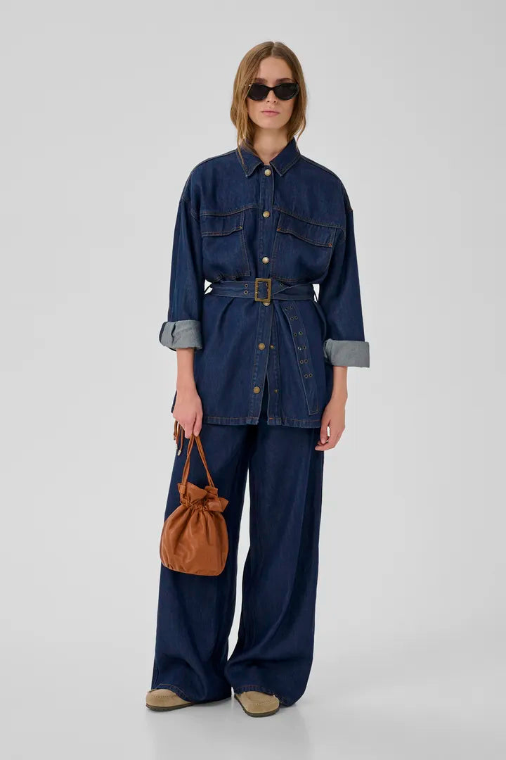 Nessie Jacket, Dark Blue Unwashed