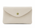 Large Button Purse, Stone
