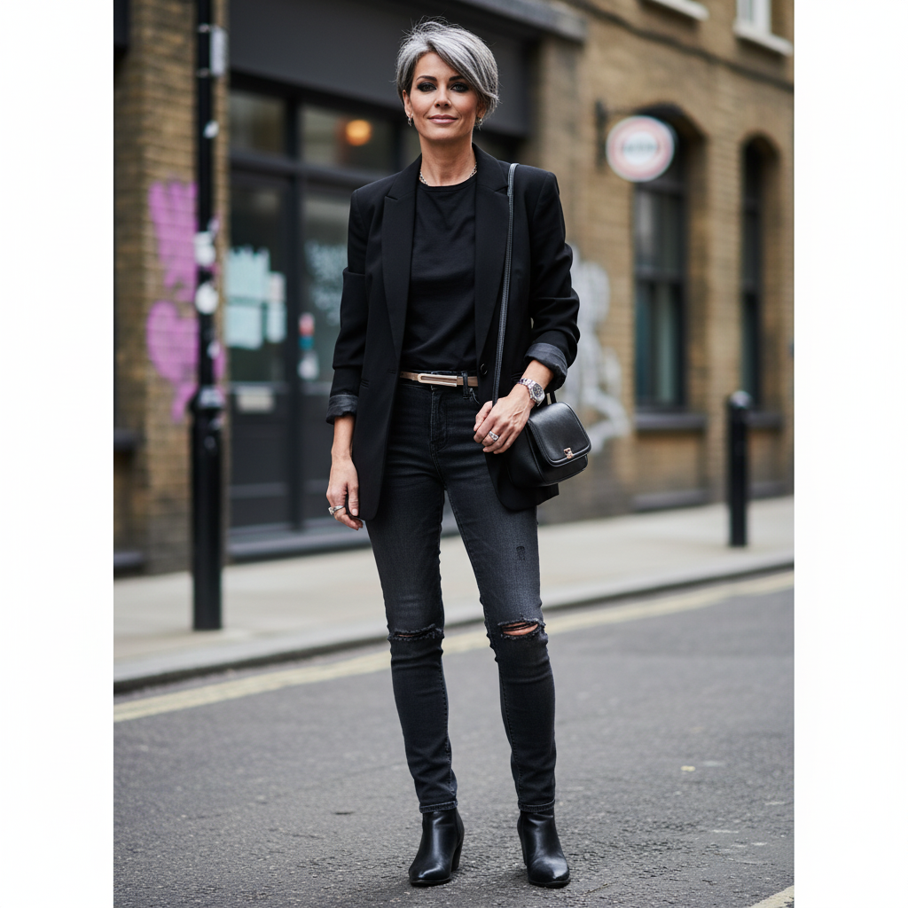 Celine Slim Belt, Taupe Leather