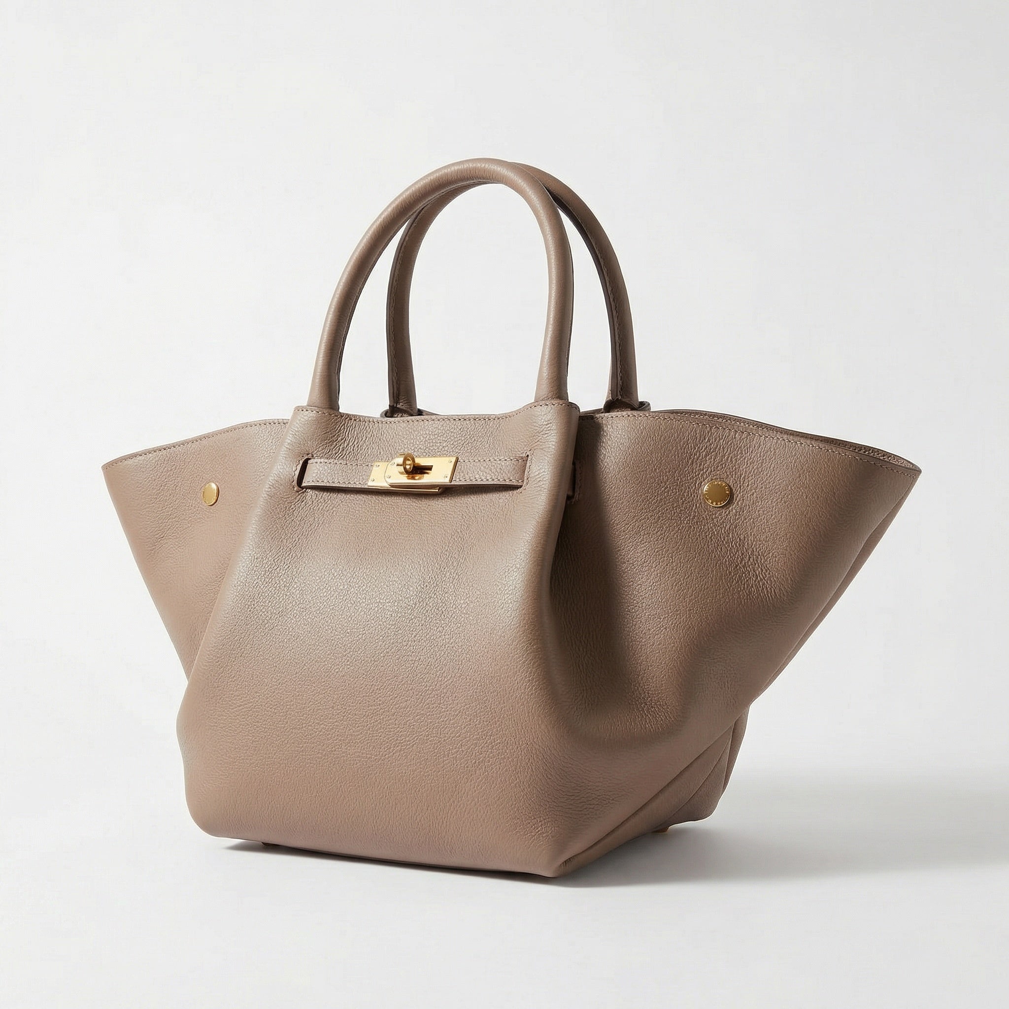 Demelza Tote Bag, Rosy Taupe