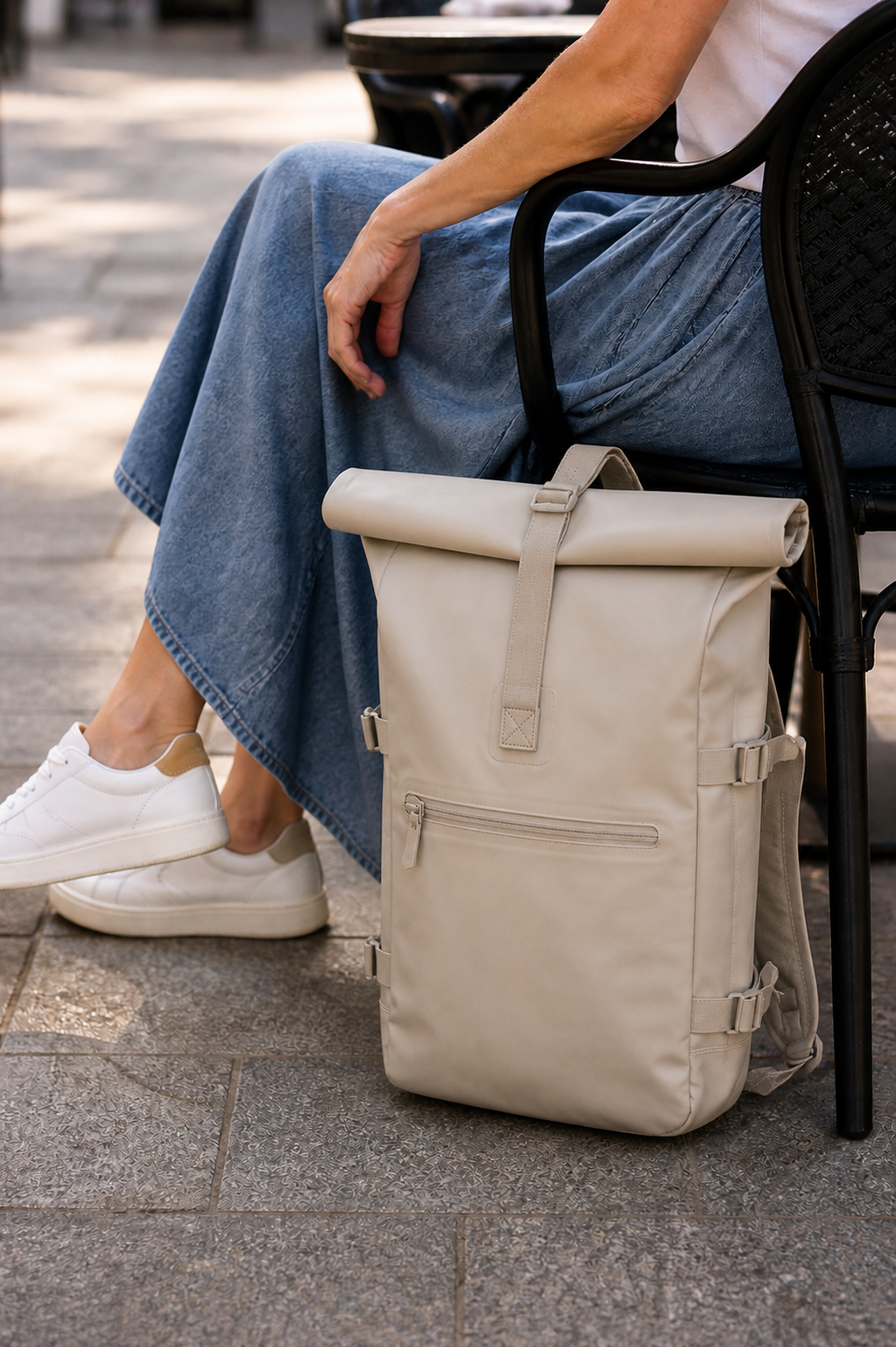 Higham Backpack, Natural Stone