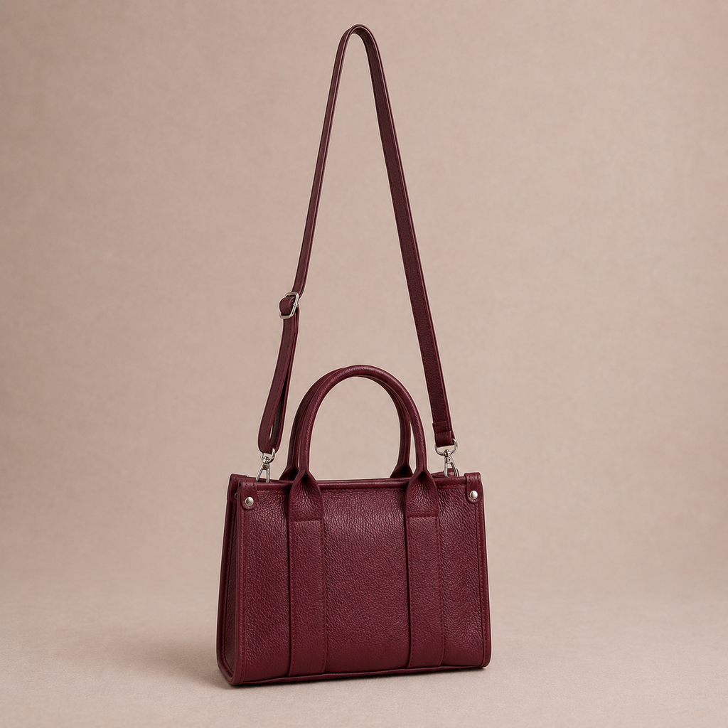 Jude Shoulder Bag, Burgundy