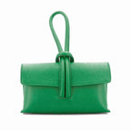 Leather Loop Bag, Green