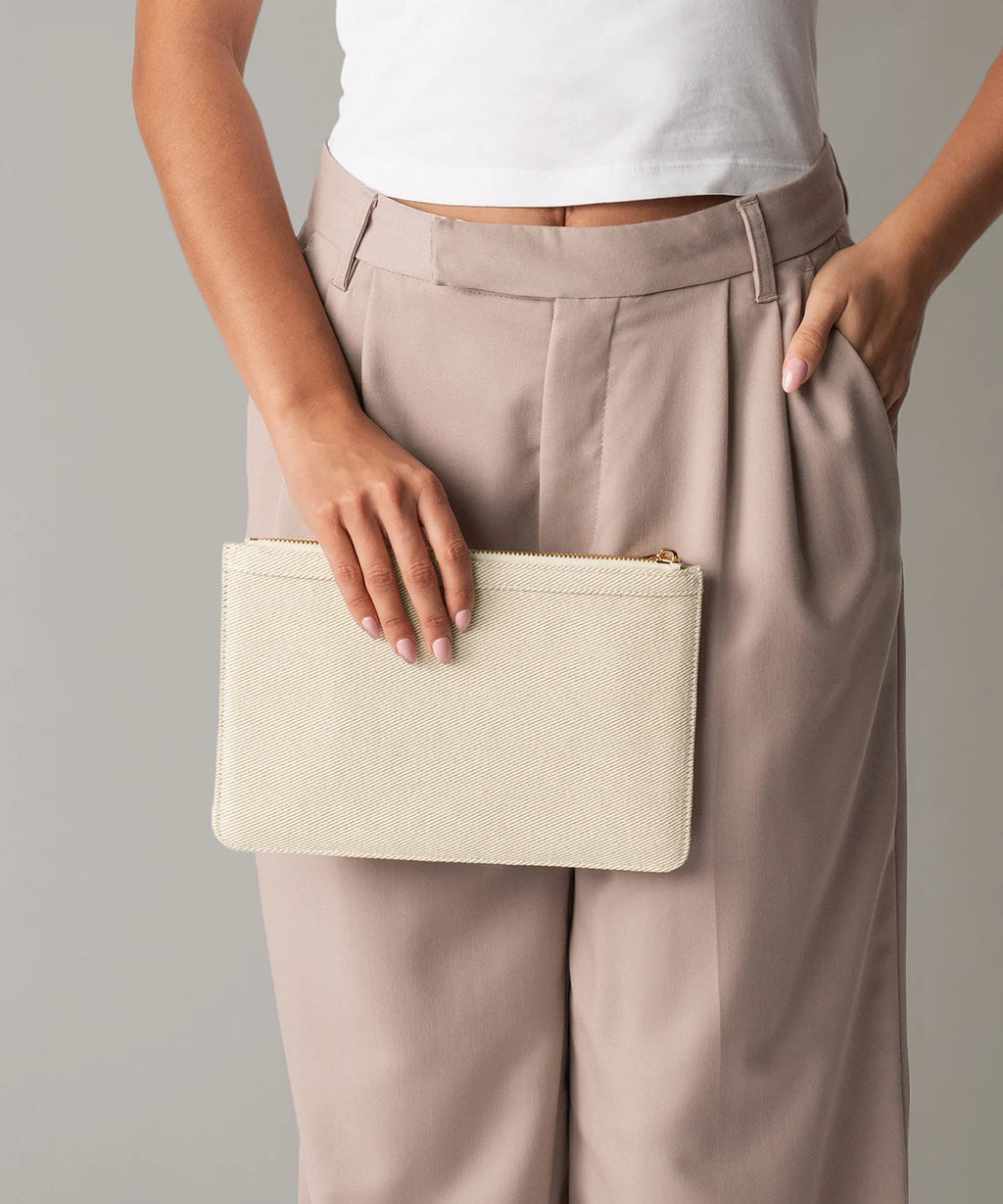 Puerto Pouch, Cream