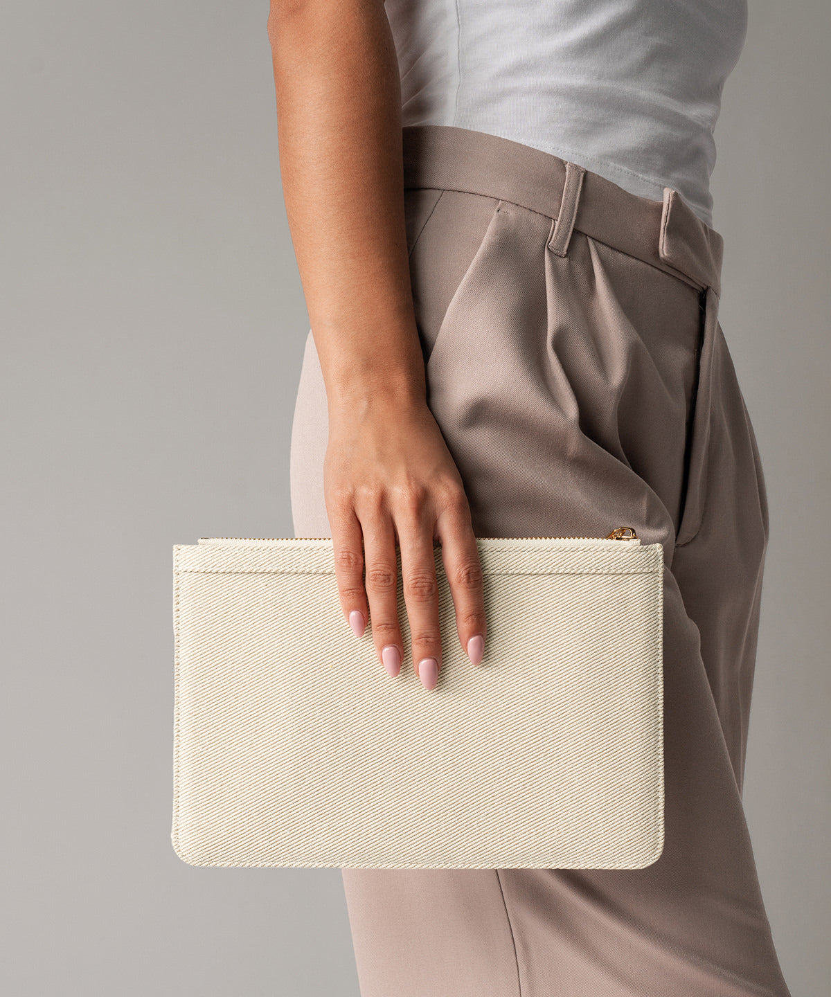 Puerto Pouch, Cream