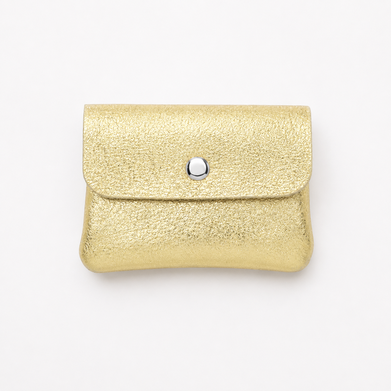 Small Leather Purse, Gold