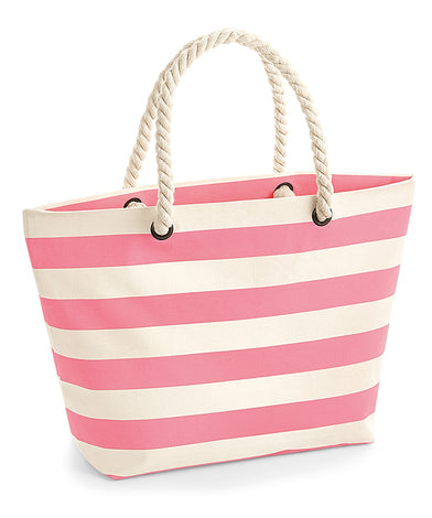 Boardwalk Bag, Pink Stripe
