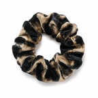 Caitlin Velvet Scrunchie, Animal Print