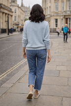 Cheltenham Cardigan, Pale Blue