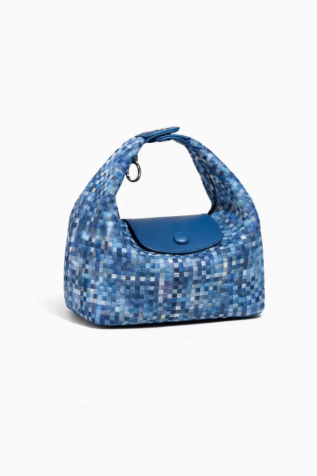 Gemini Handbag, Blue Mosaic