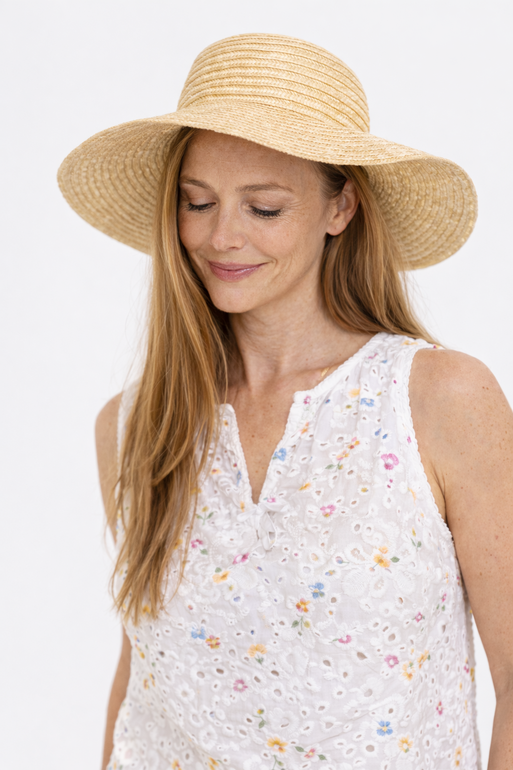 Golde Straw Hat