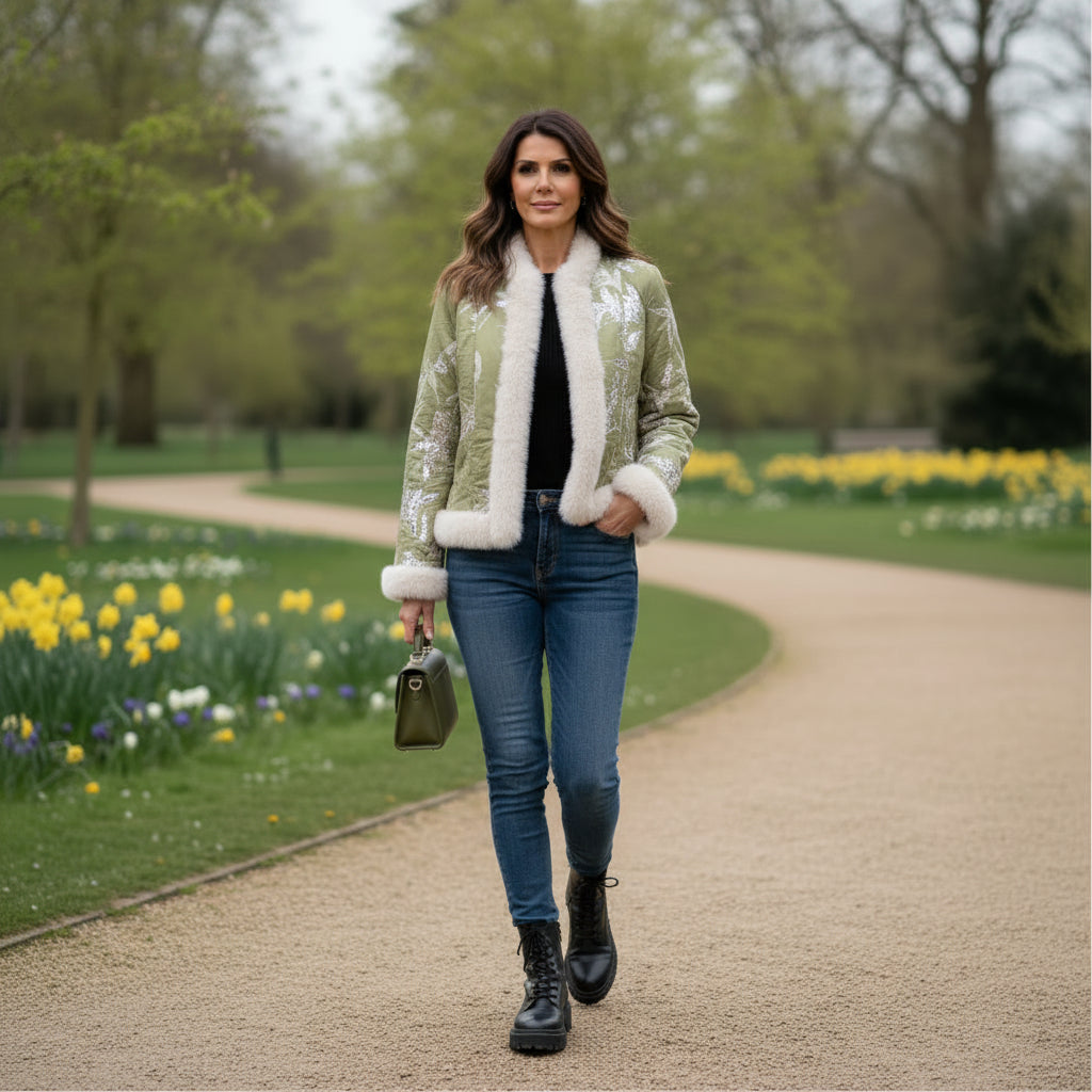 Lunar Jacket, Chartreuse Green