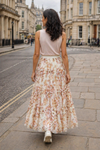 Persephone Skirt, Soft Blush design