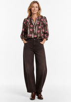 Tanya Tomato Shirt, Brown