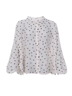 Amila Dotty Shirt, Off-White