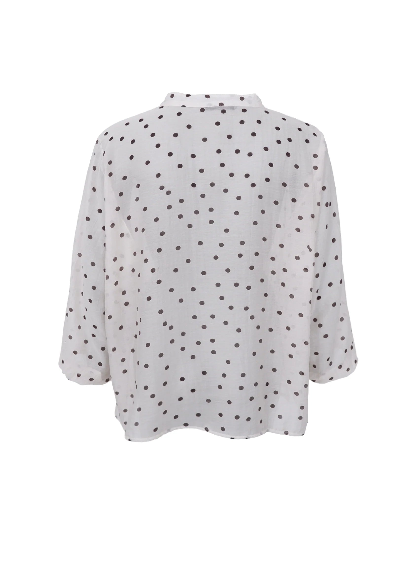 Amila Dotty Shirt, Off-White