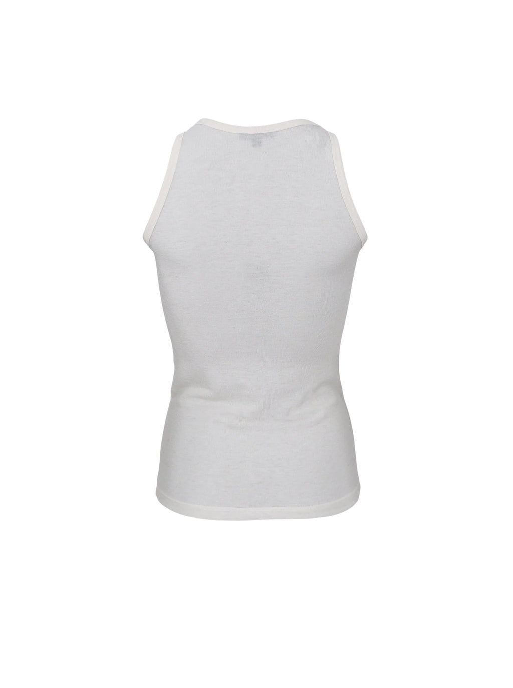Faye Lurex Vest Top, Off-White